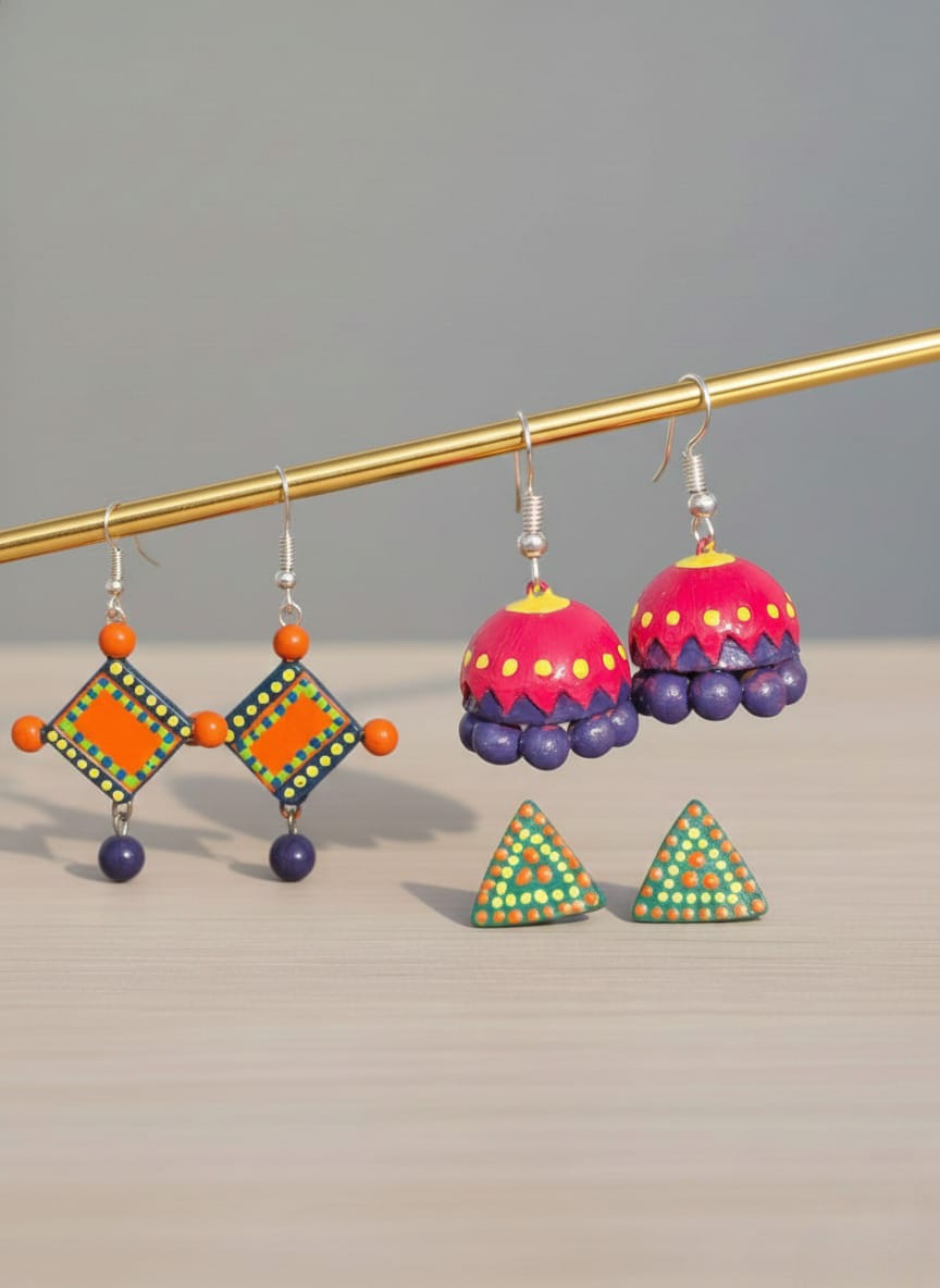 Heritage Artisan Earring Set